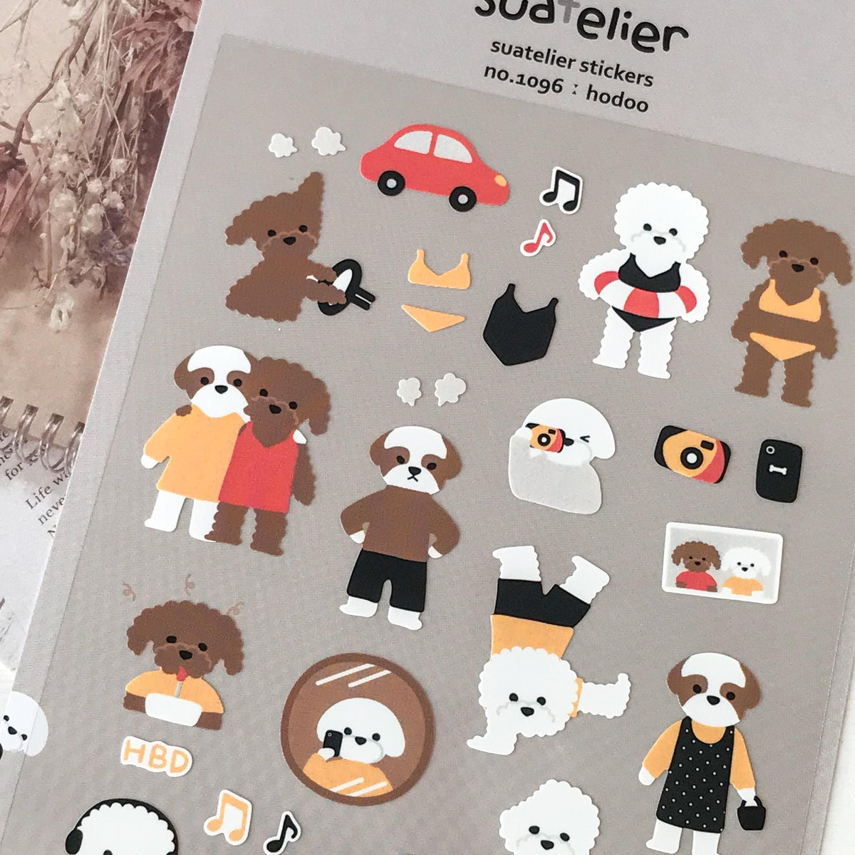 Suatelier Stickers 1096 - Art Bloss