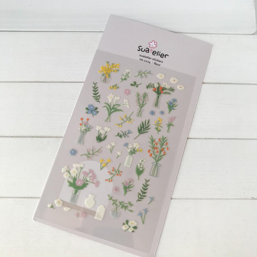 Suatelier Suatelier Stickers  1124 used in notebook