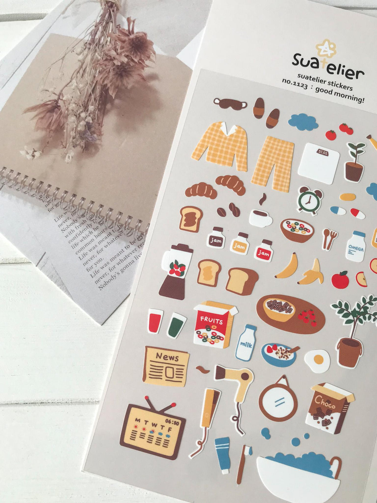 Suatelier Stickers 1123 - Art Bloss