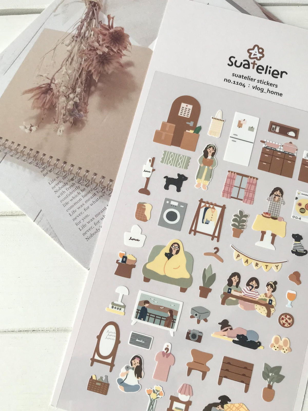 Suatelier Stickers 1104 - Art Bloss