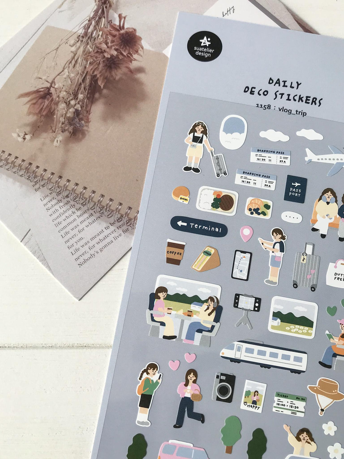 Suatelier Stickers 1158 - Art Bloss