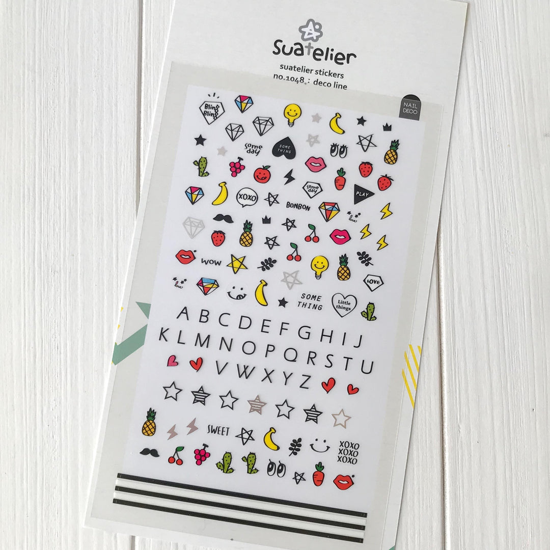 Suatelier Stickers 1048 - Art Bloss