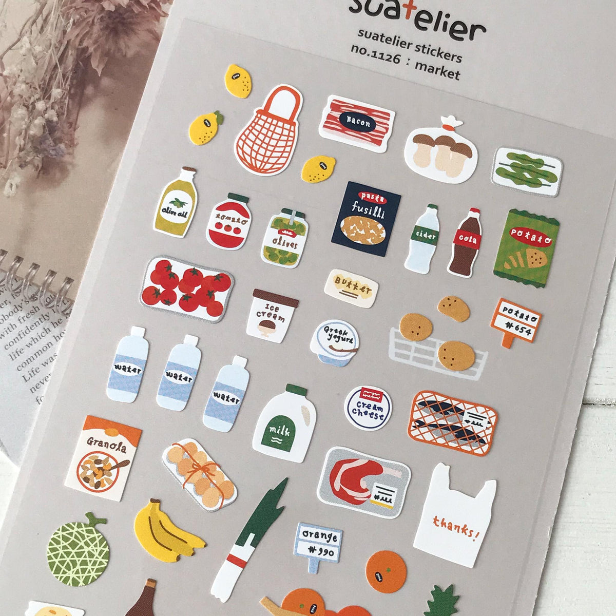 Suatelier Stickers 1126 - Art Bloss
