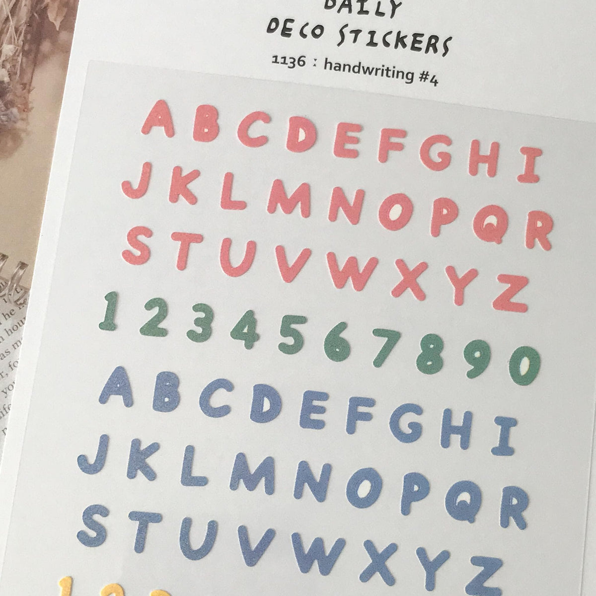 Suatelier Stickers 1136 - Art Bloss