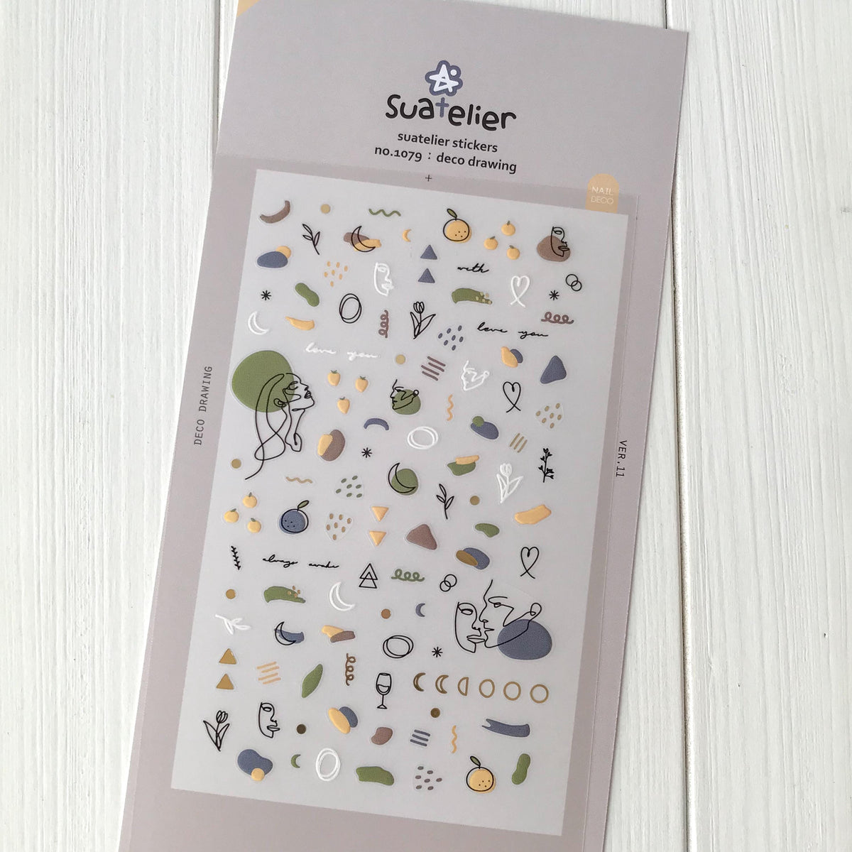 Suatelier Stickers 1079 - Art Bloss