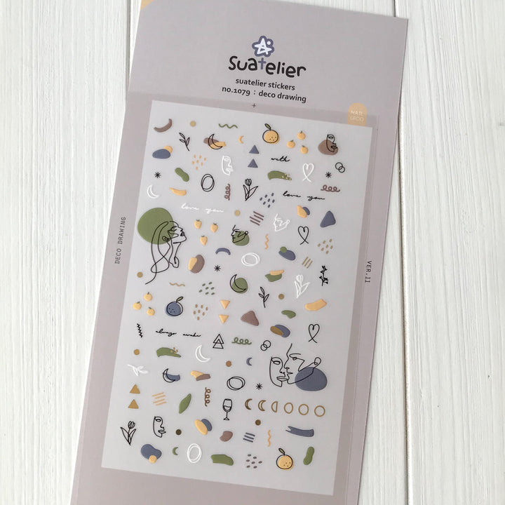 Suatelier Stickers 1079 - Art Bloss