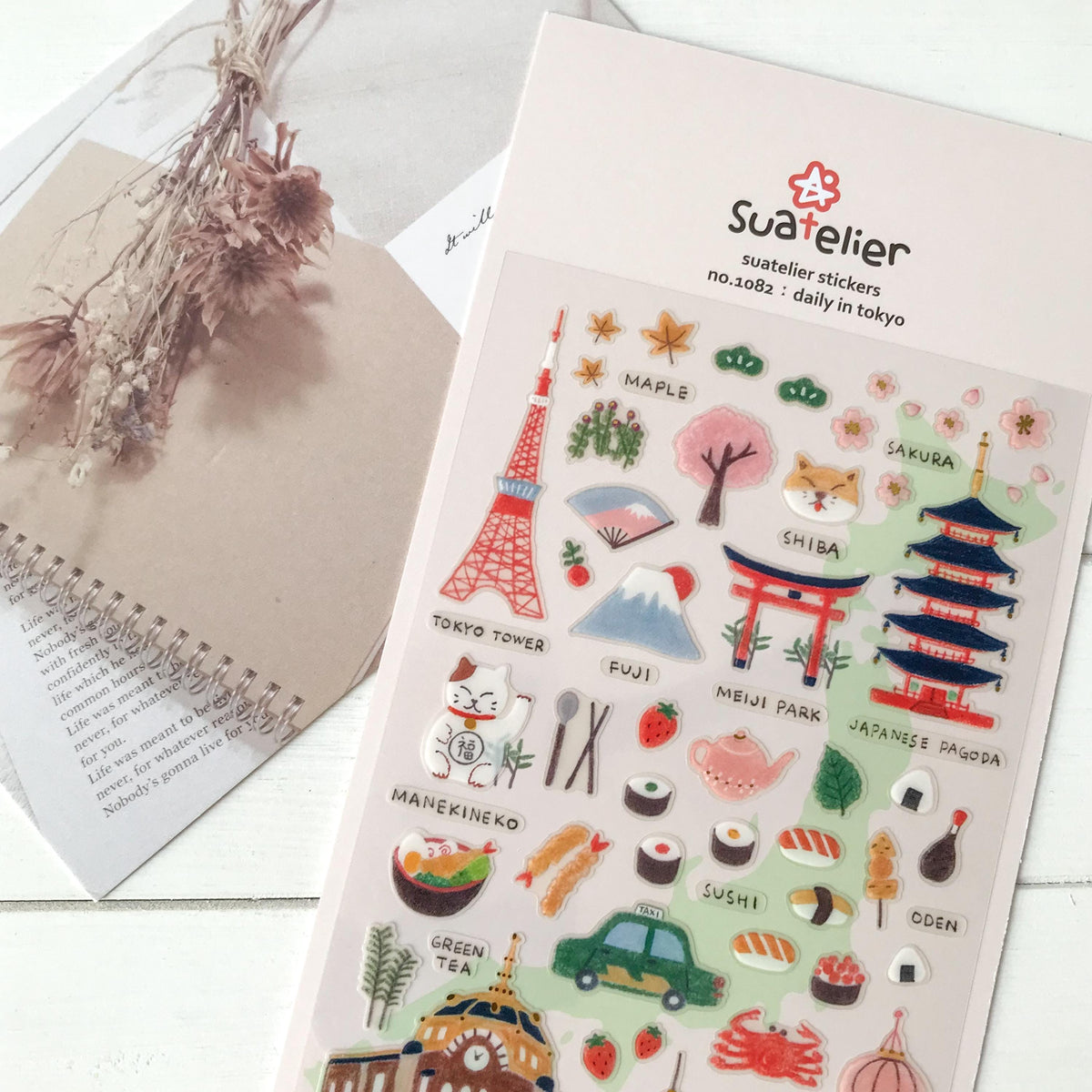 Suatelier Stickers 1082 - Art Bloss