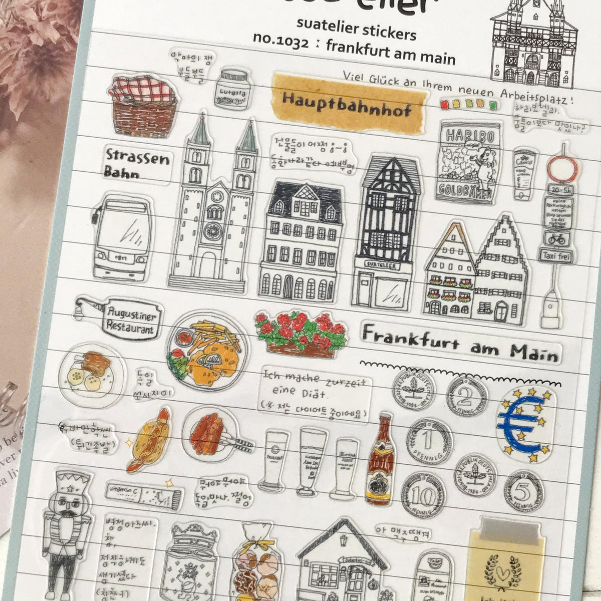 Suatelier Stickers 1032 - Art Bloss