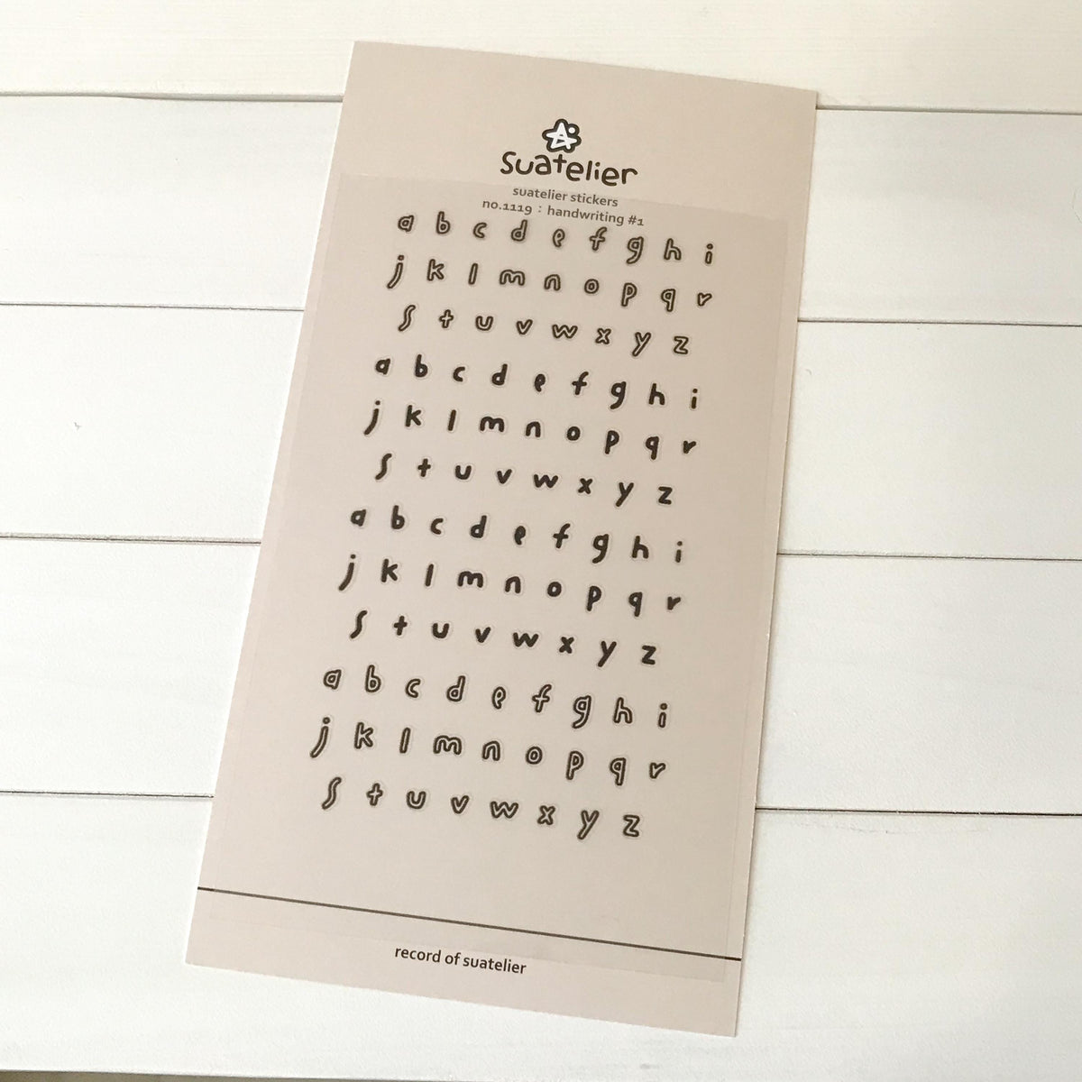 Suatelier Stickers 1119 - Art Bloss