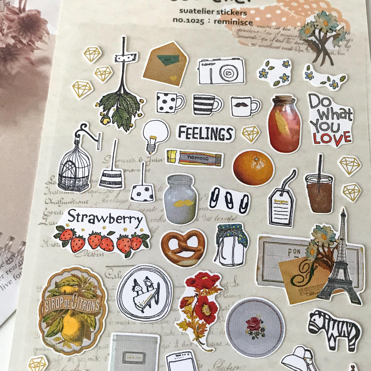 Suatelier Stickers 1025 - Art Bloss
