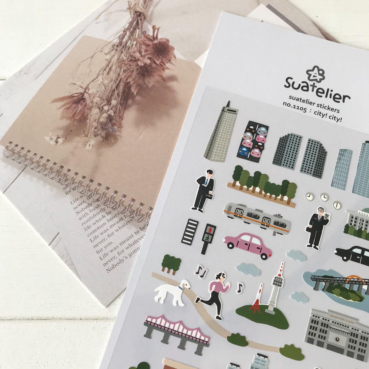 Suatelier Stickers 1105 - Art Bloss