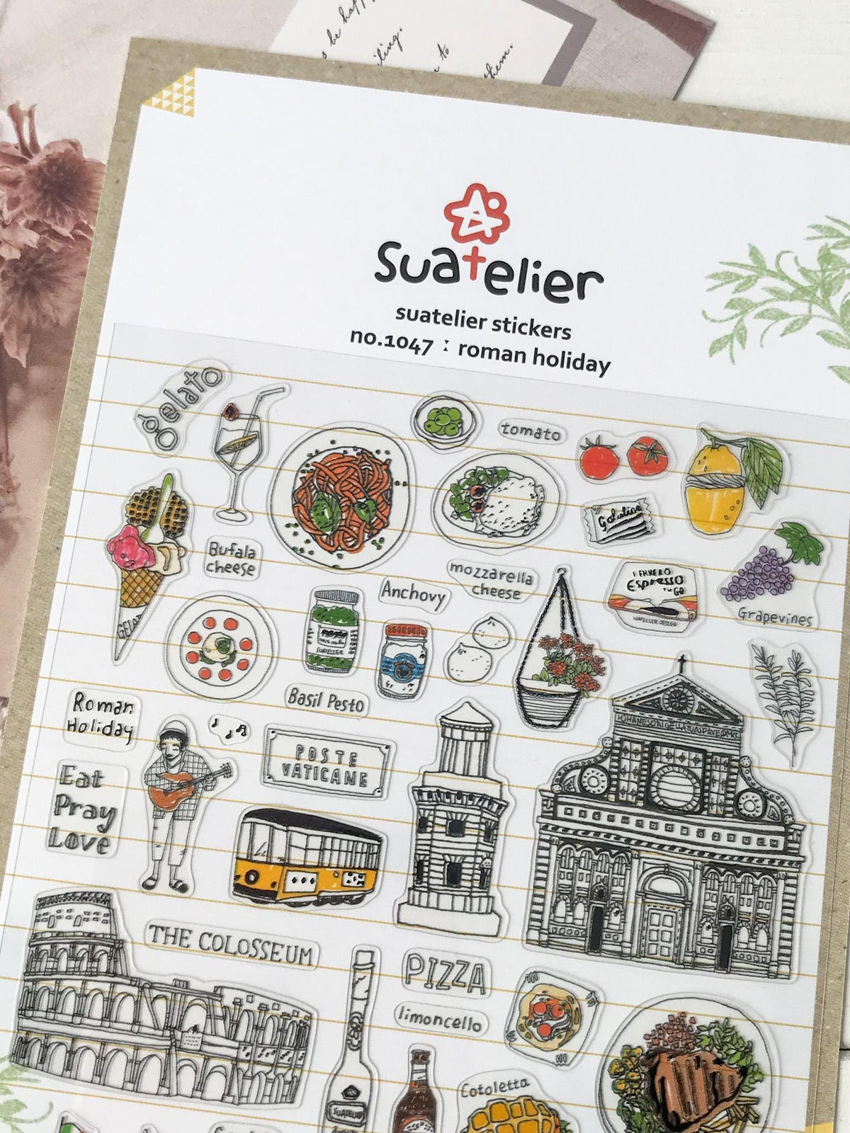 Suatelier Stickers 1047 - Art Bloss