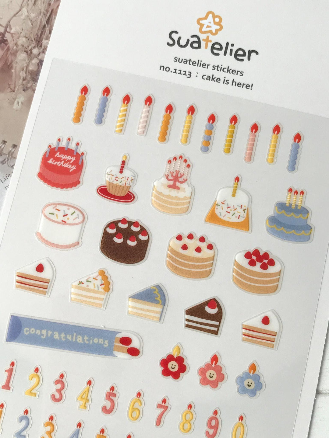 Suatelier Stickers 1113 - Art Bloss