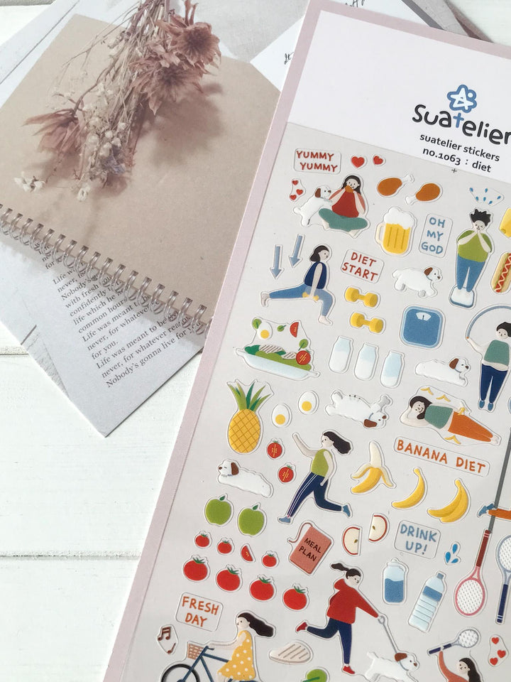 Suatelier Stickers 1063 - Art Bloss