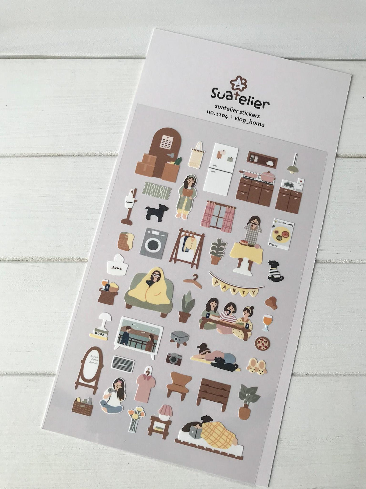 Suatelier Stickers 1104 - Art Bloss
