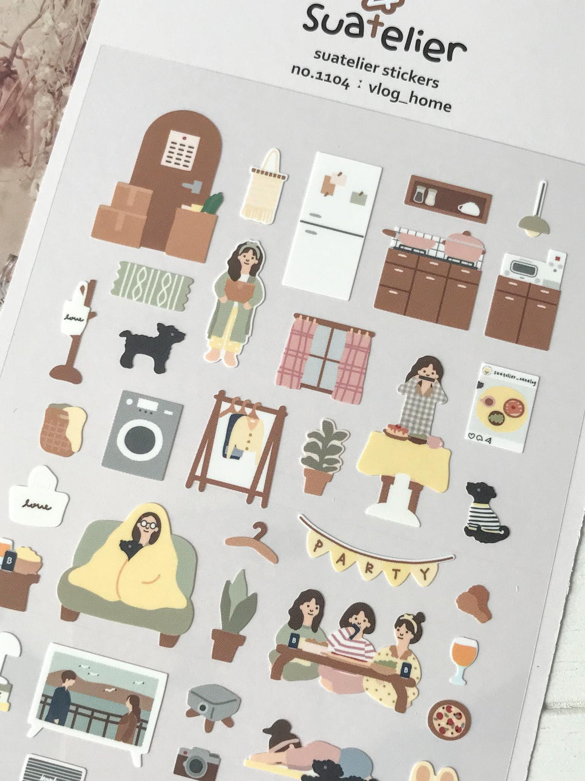 Suatelier Stickers 1104 - Art Bloss