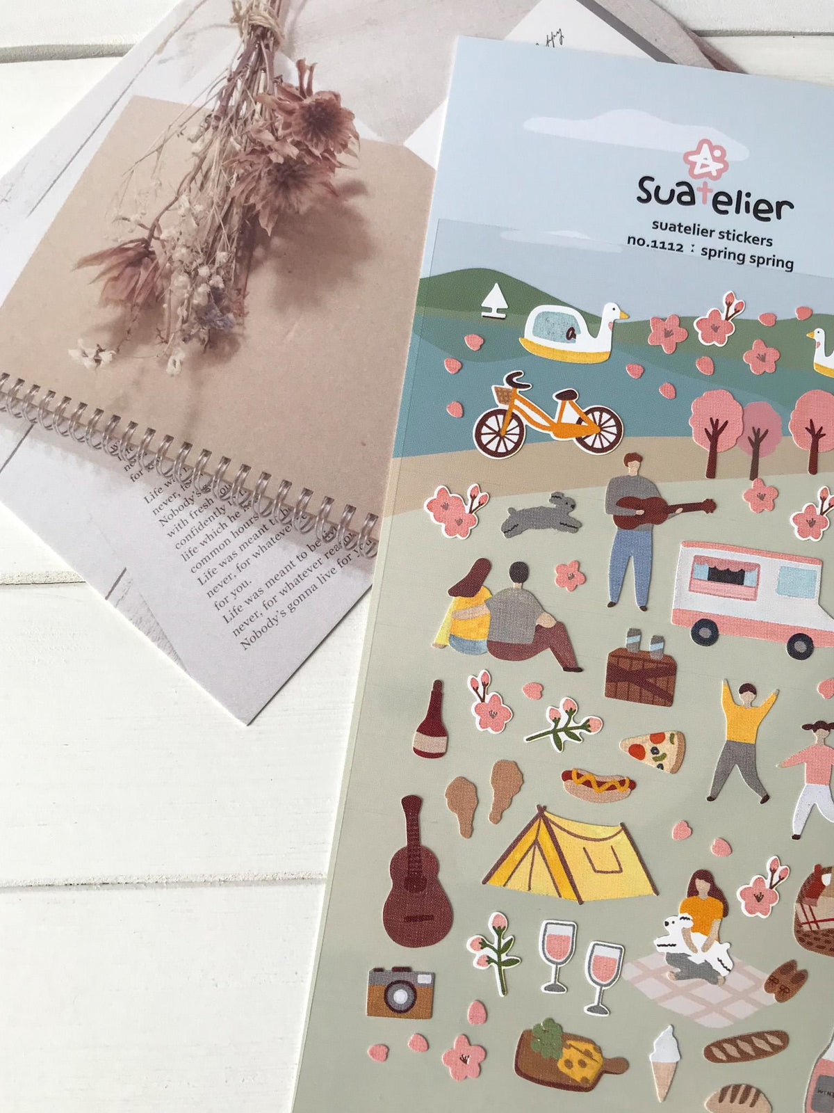 Suatelier Stickers 1112 - Art Bloss