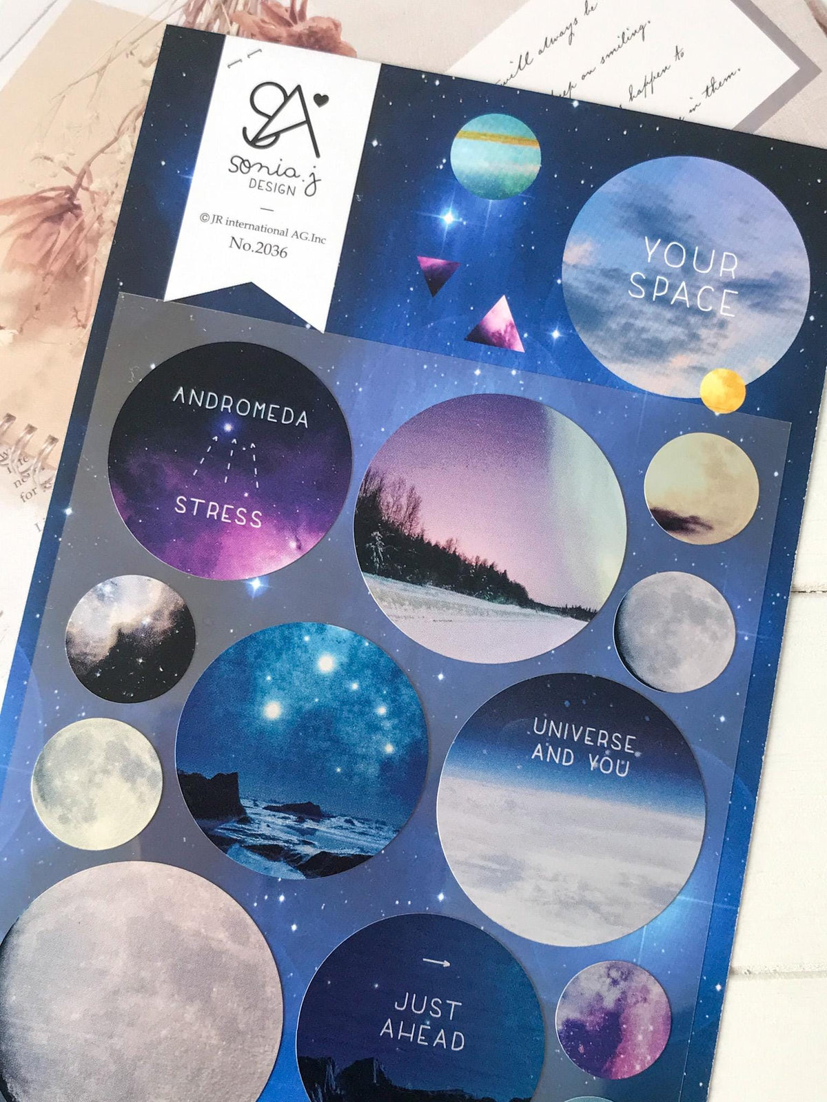 Suatelier Stickers 2036 - Art Bloss