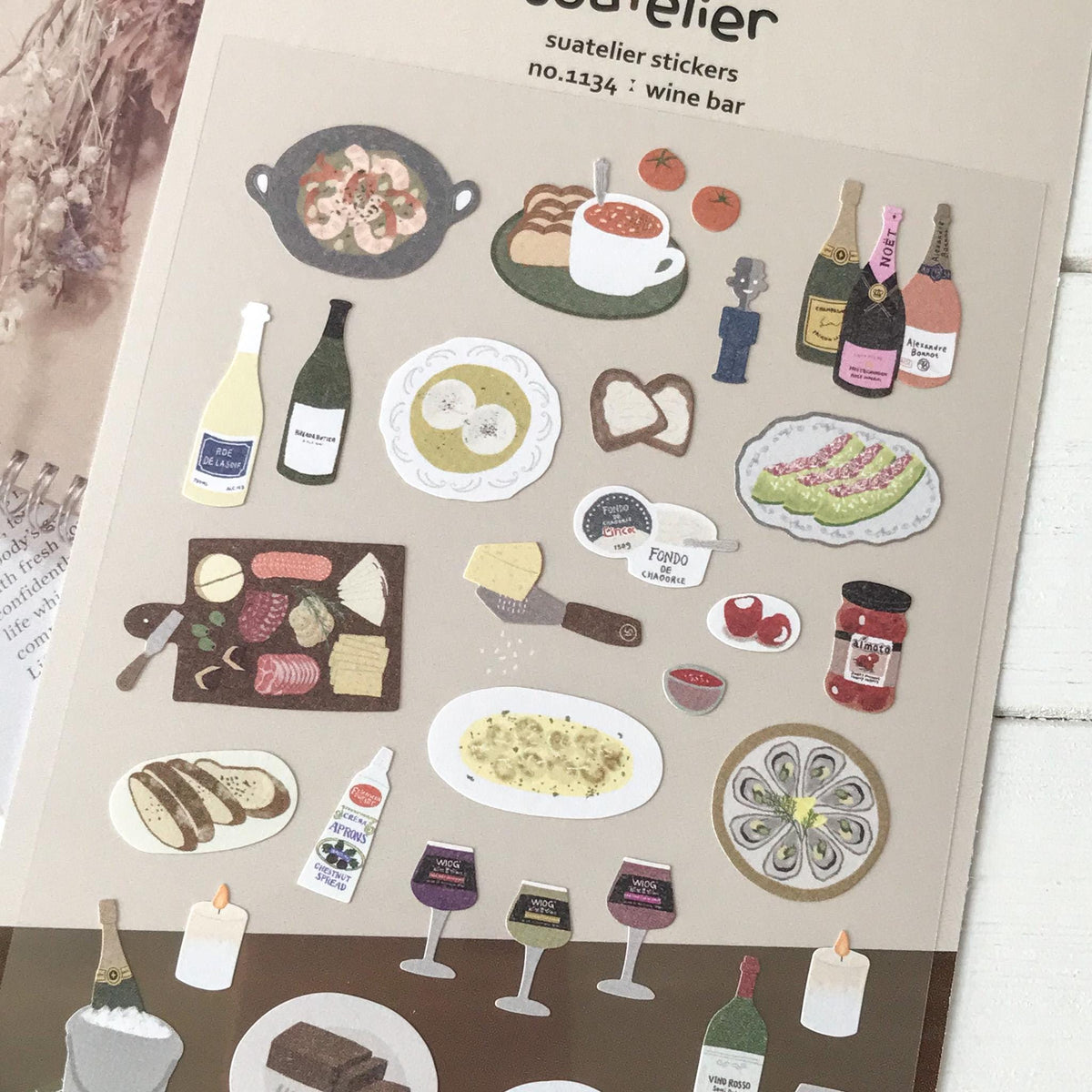 Suatelier Stickers 1134 - Art Bloss