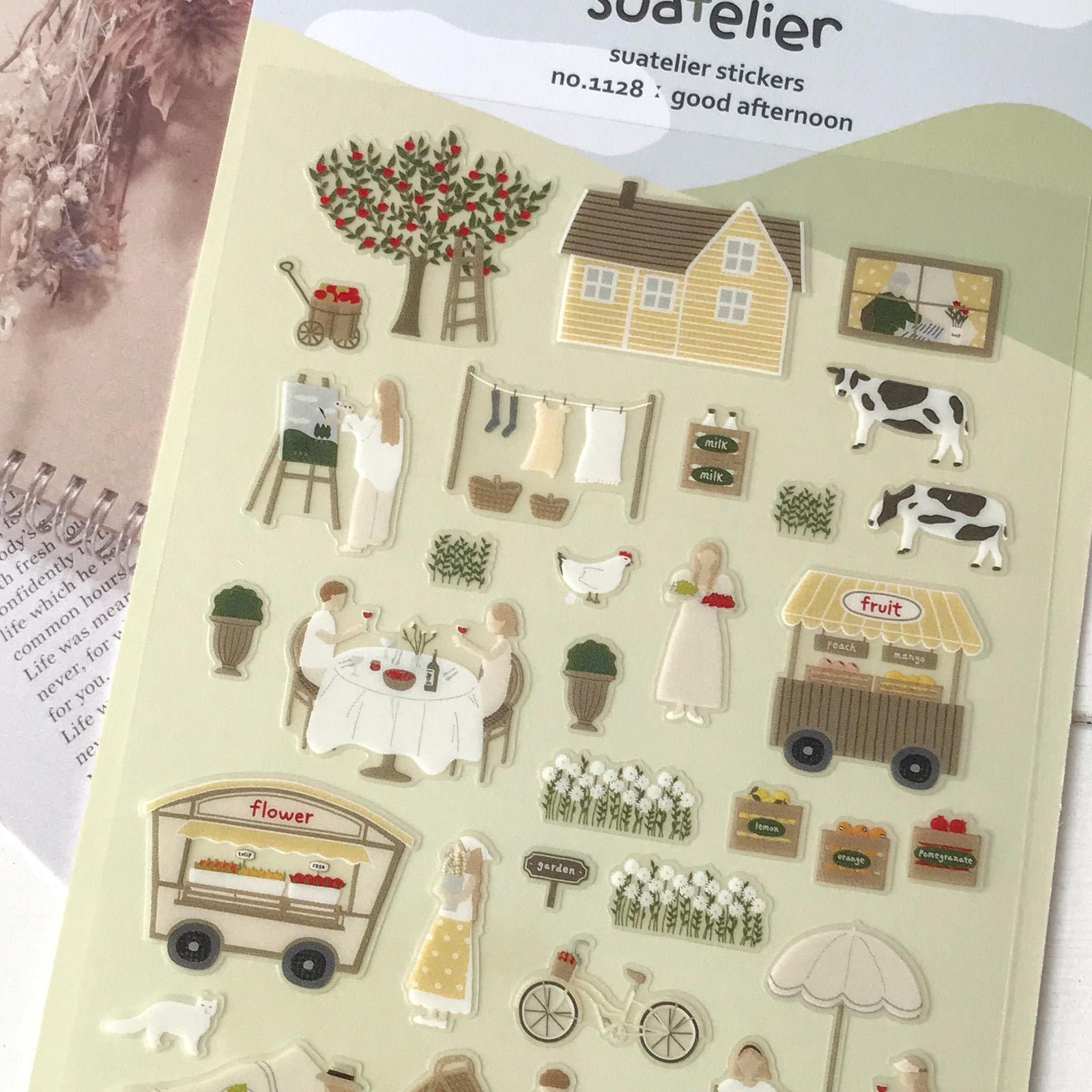 Suatelier Suatelier Stickers 1128 front view