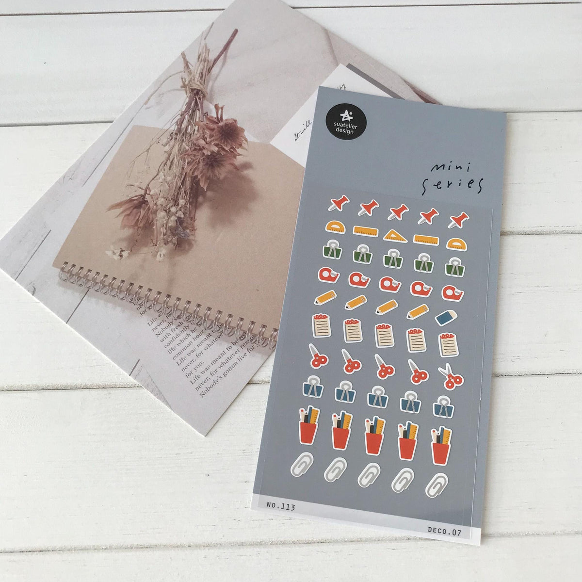 Suatelier Stickers 113 - Art Bloss