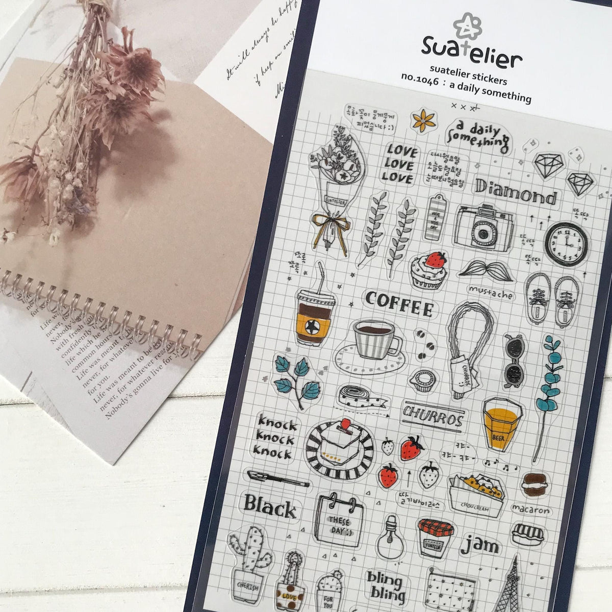 Suatelier Stickers 1046 - Art Bloss