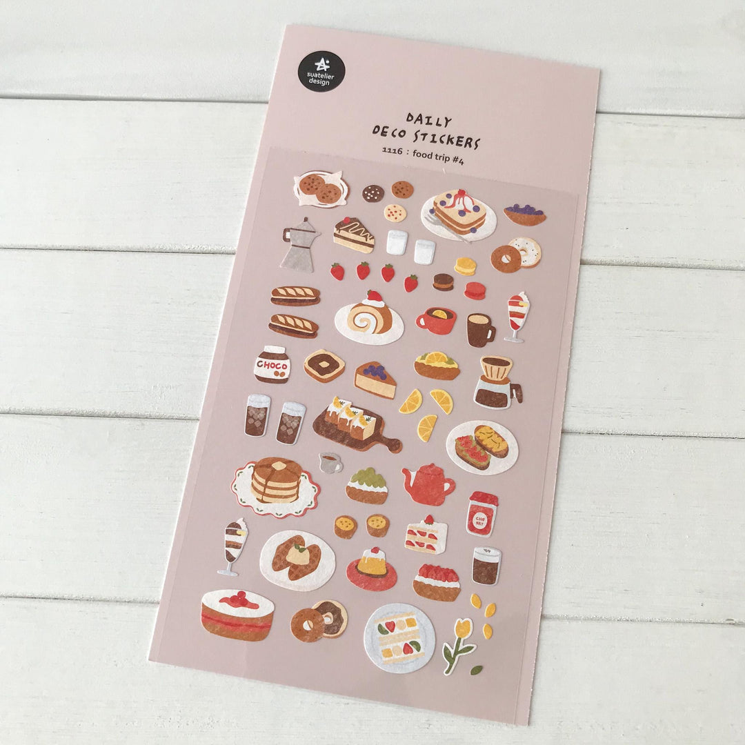 Suatelier Suatelier Stickers  1116 used in notebook