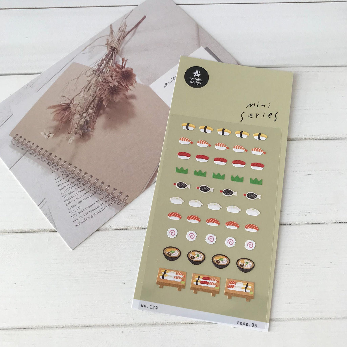 Suatelier Stickers 124 - Art Bloss