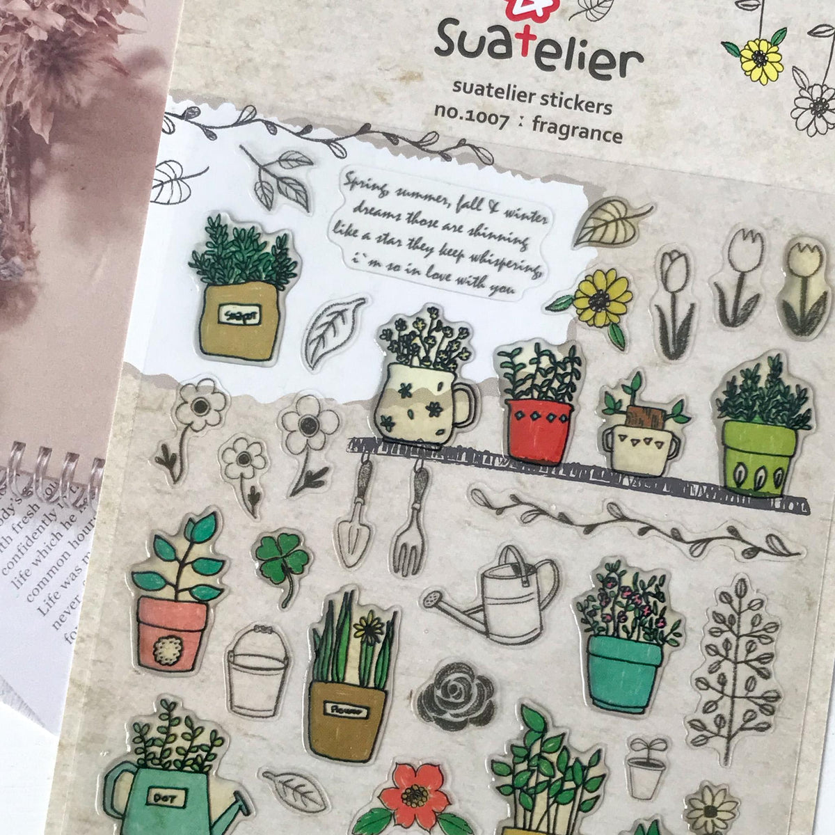 Suatelier Stickers 1007 - Art Bloss