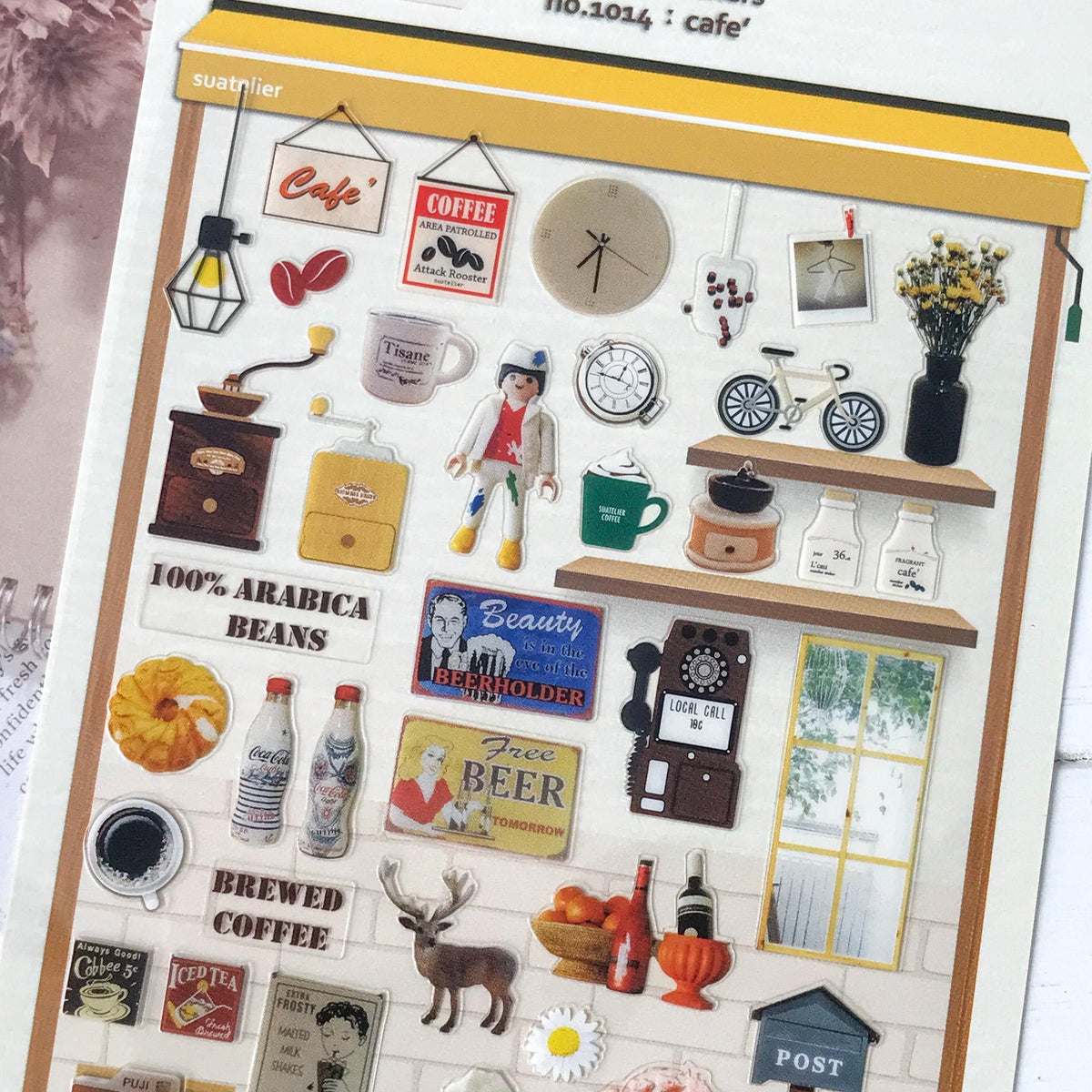 Suatelier Stickers 1014 - Art Bloss
