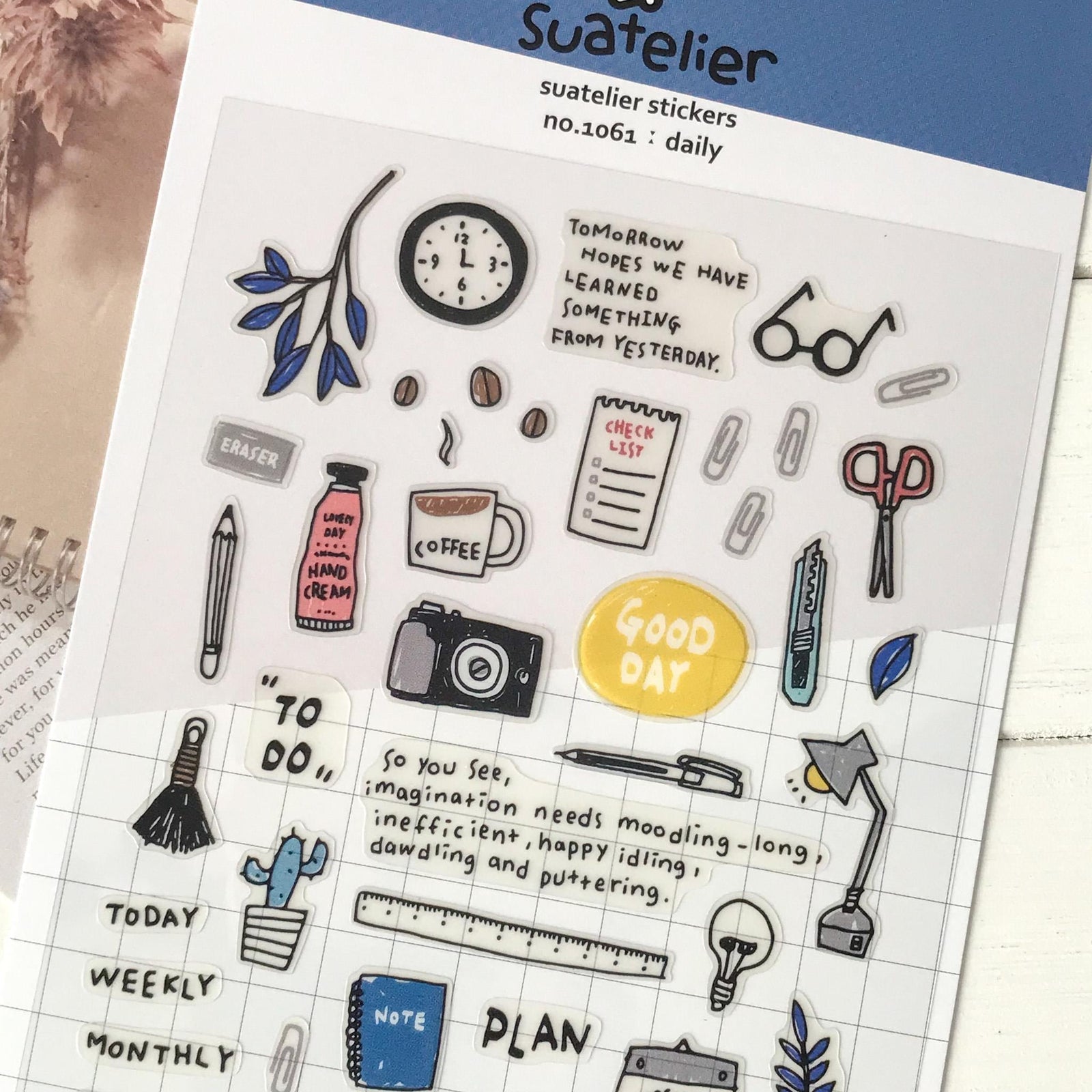 Suatelier Suatelier Stickers 1061 front view