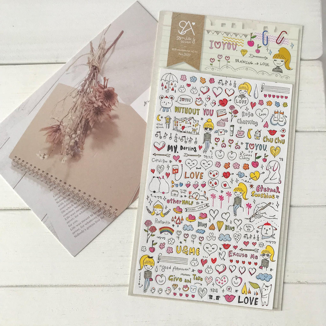 Suatelier Stickers 2027 - Art Bloss