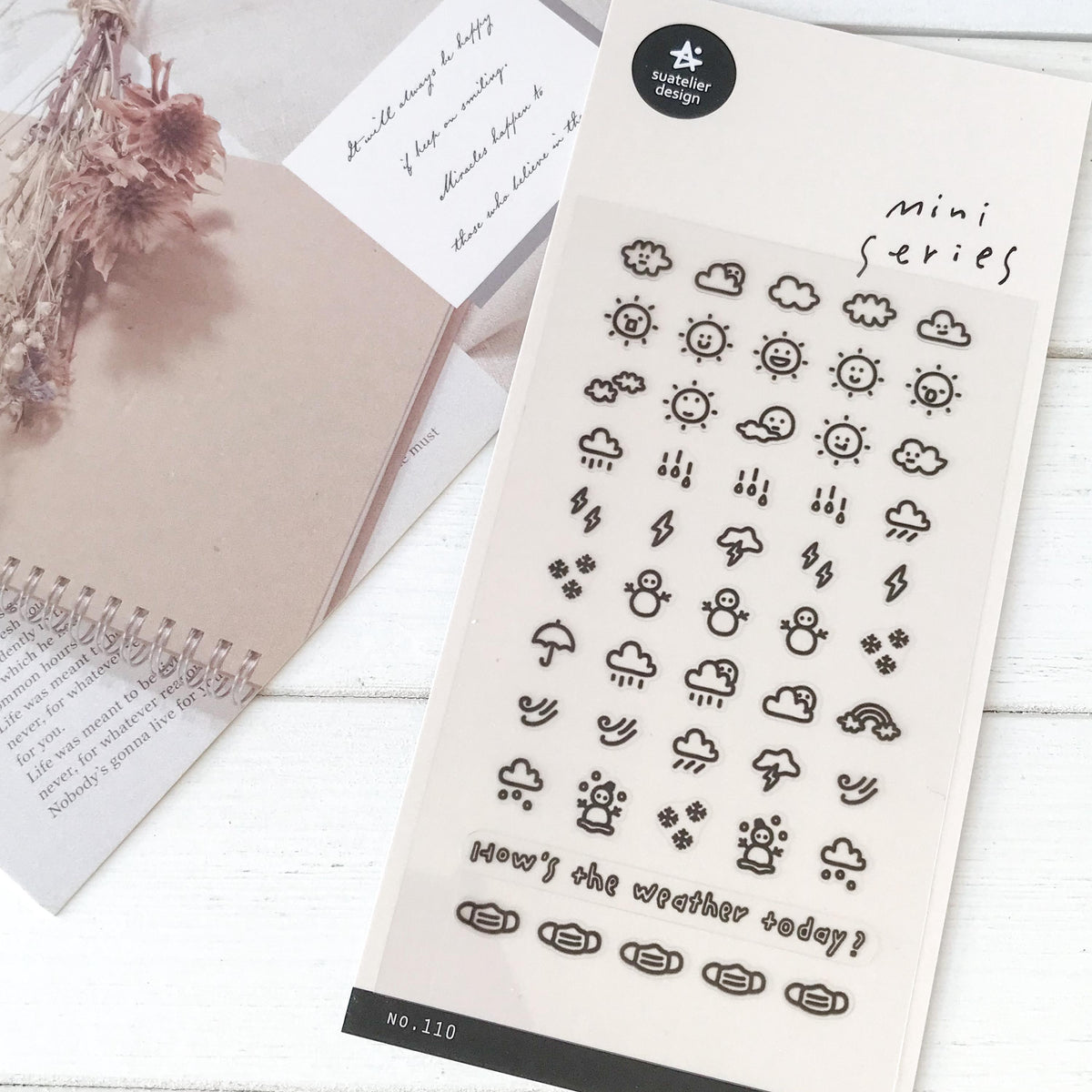 Suatelier Stickers 110 - Art Bloss