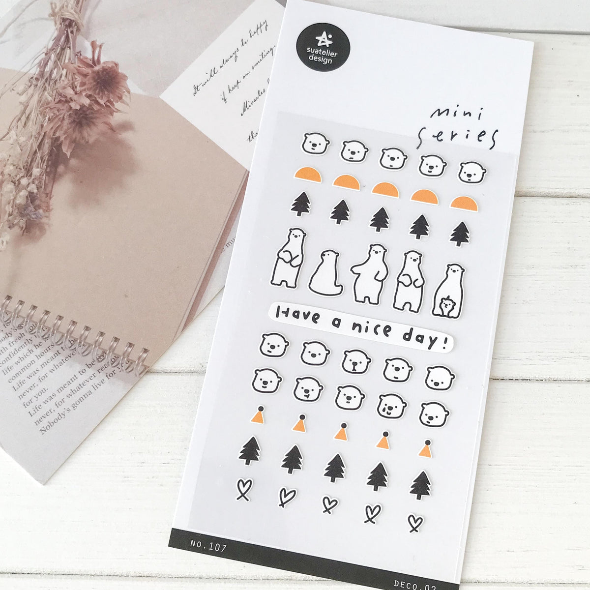 Suatelier Stickers 107 - Art Bloss