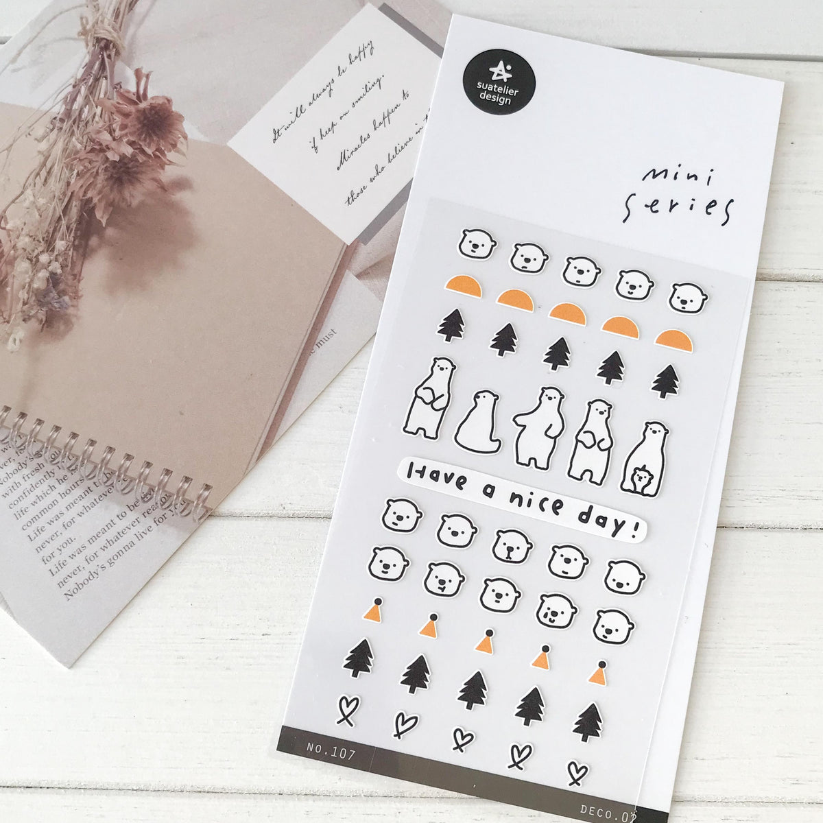 Suatelier Stickers 107 - Art Bloss