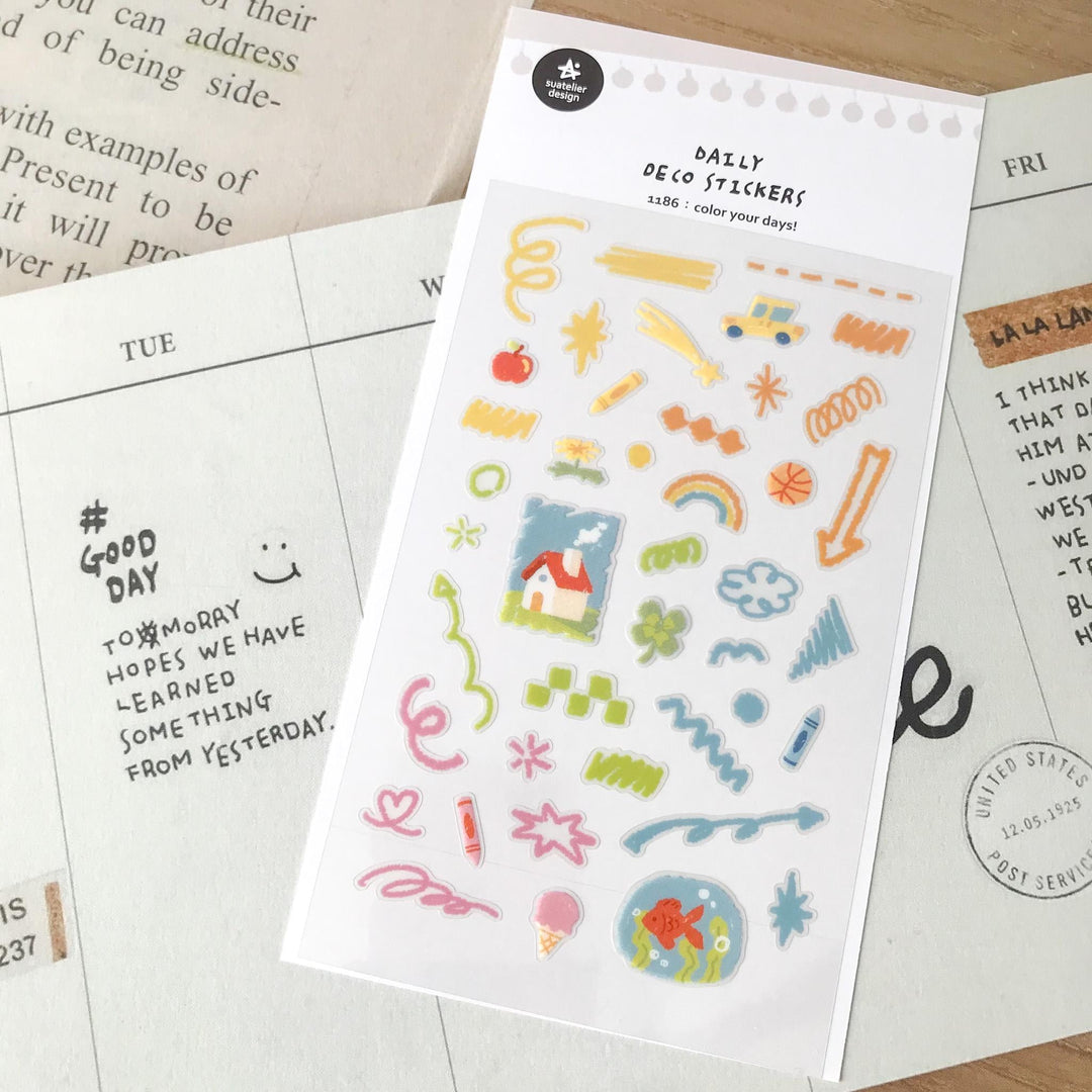 Suatelier Stickers 1186 - Art Bloss