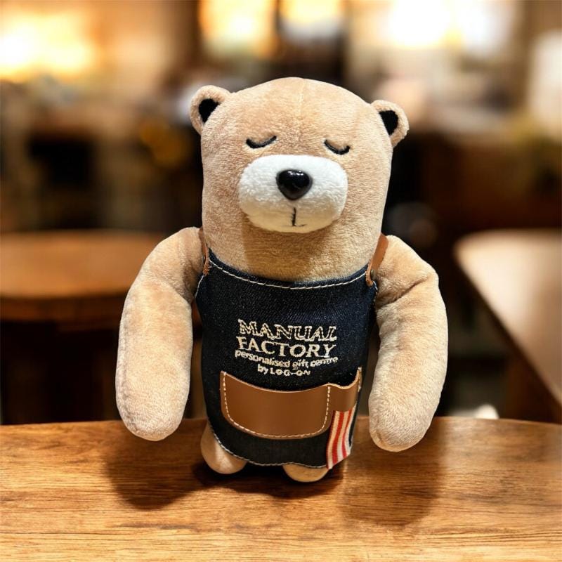 Manual Factory Bear Log-On | Personalize Name - Art Bloss
