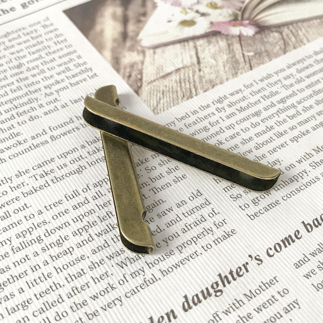DIY Diary Scrapbook Notebook Edge Clip Protector - Art Bloss