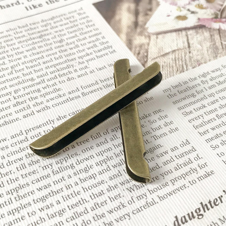 DIY Diary Scrapbook Notebook Edge Clip Protector - Art Bloss