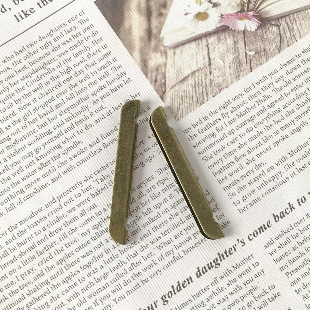 DIY Diary Scrapbook Notebook Edge Clip Protector - Art Bloss