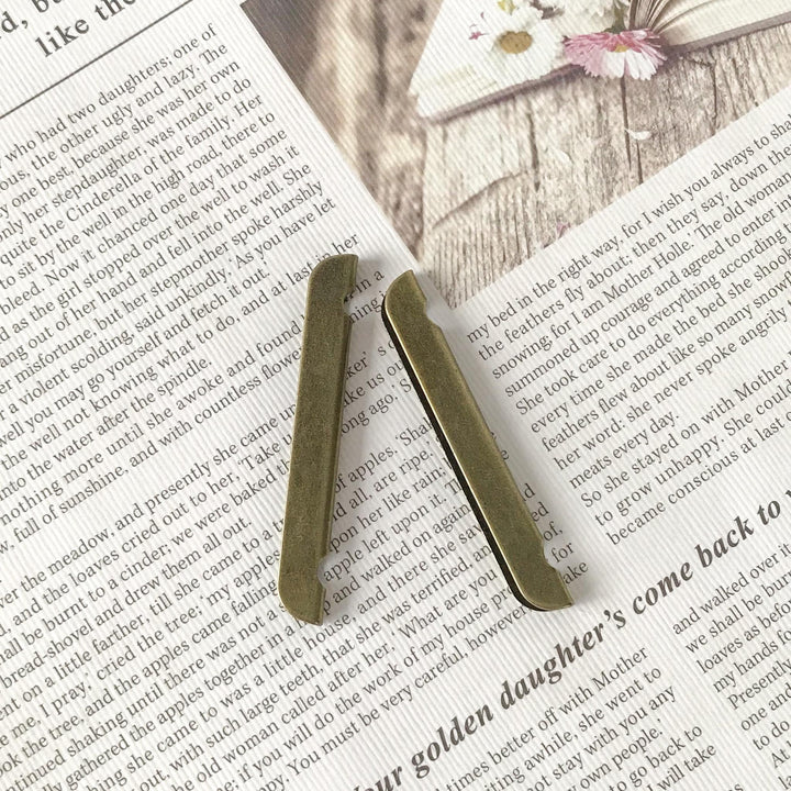 DIY Diary Scrapbook Notebook Edge Clip Protector - Art Bloss