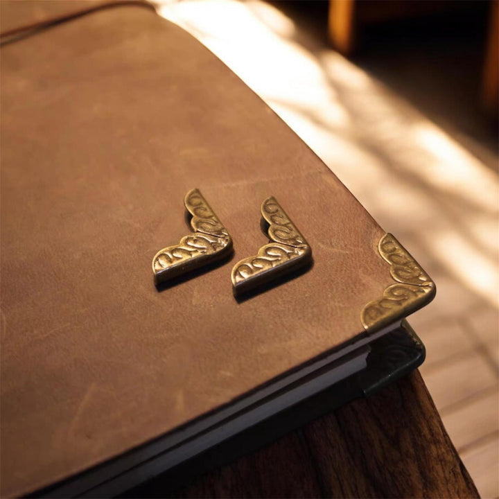 DIY Diary Scrapbook Notebook Corner Clip Protector