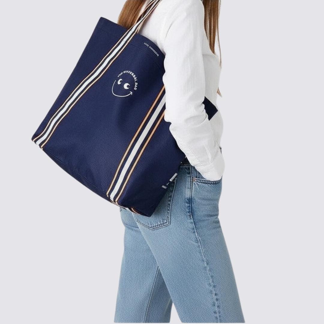 Anya Hindmarch x Taste : The Universal Bag Dark Blue - Art Bloss