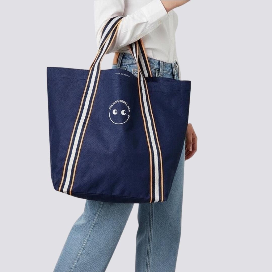 Anya Hindmarch x Taste : The Universal Bag Dark Blue - Art Bloss