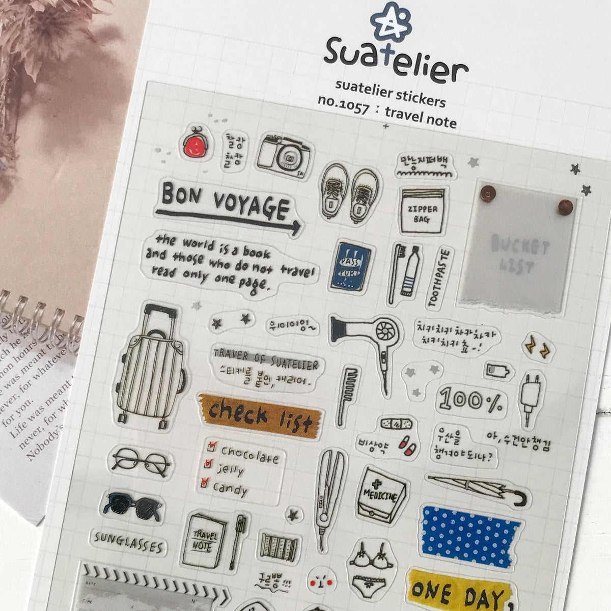 Suatelier Stickers 1057 - Art Bloss