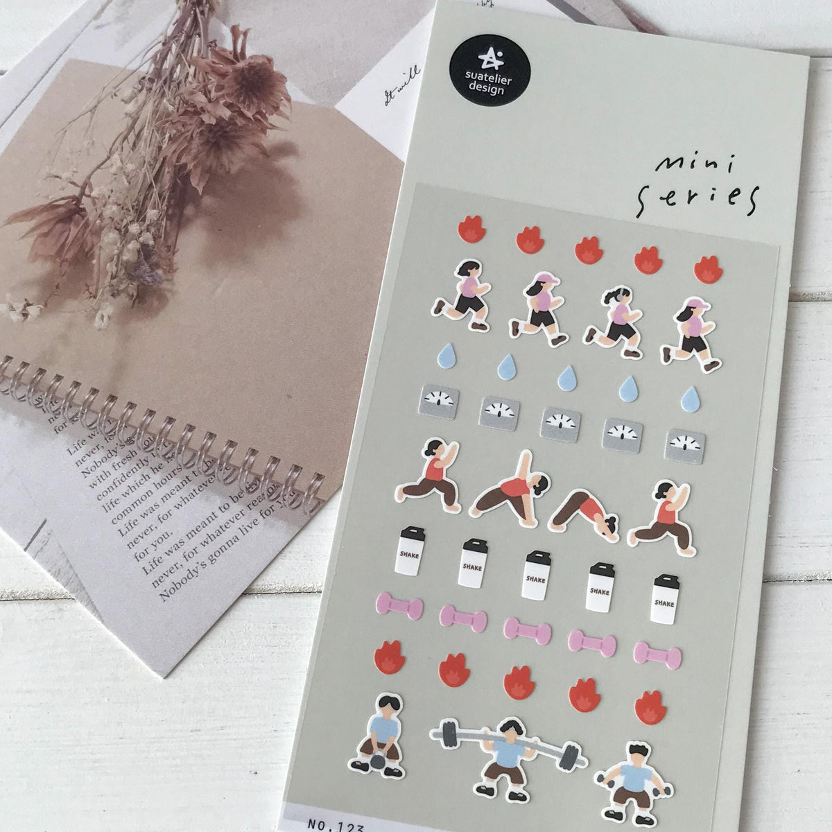 Suatelier Stickers 123 - Art Bloss