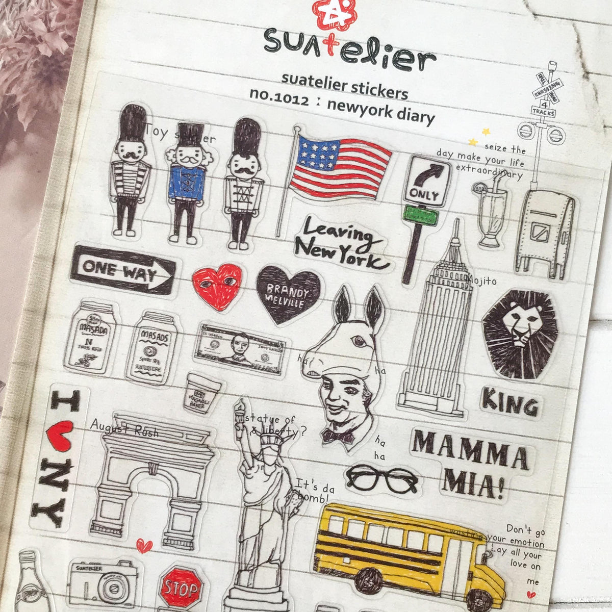 Suatelier Stickers 1012 - Art Bloss