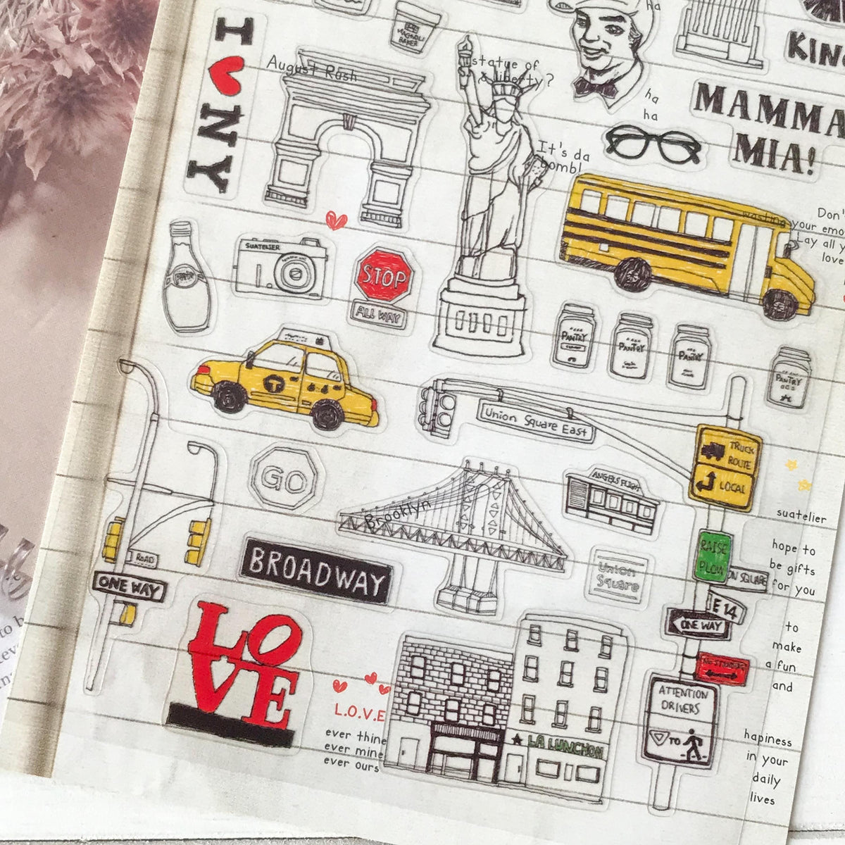 Suatelier Stickers 1012 - Art Bloss