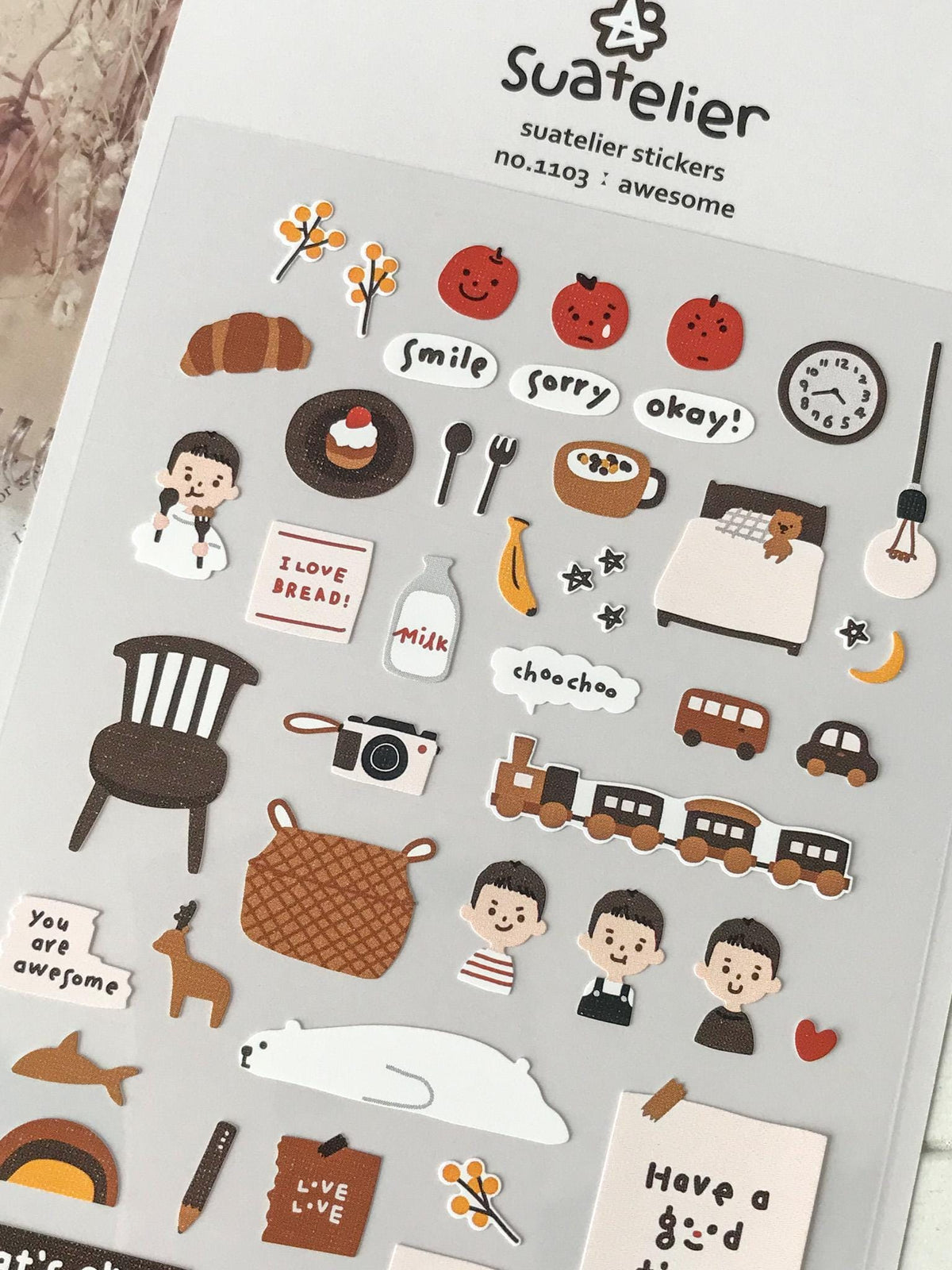 Suatelier Stickers 1103 - Art Bloss