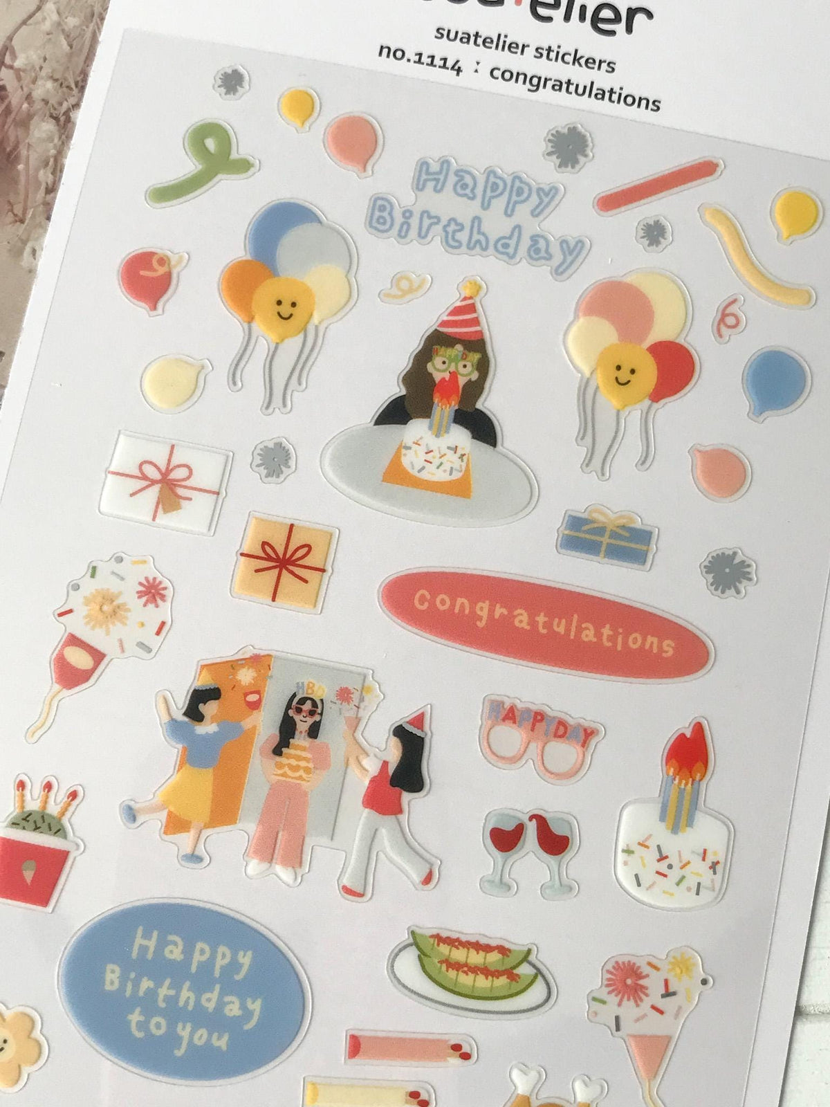 Suatelier Stickers 1114 - Art Bloss